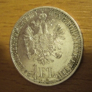 1/4 zlatník 1864 A, +1/1+
