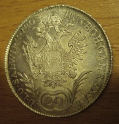 20 krejcar 1808  A, 0/0-
