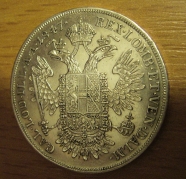 1/2 Tolar 1847 A, +1/1 1/2 Tolar 1847 A, +1/1