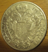 1/2 Tolar  1749, Graz, 1/1, RR!!