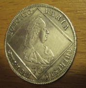 30 krejcar  1769, Wien, -0/0-