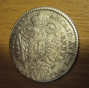 VI krejcar 1735 Hall, 1/1