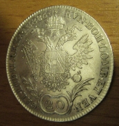 20 krejcar 1826 A, 1/1