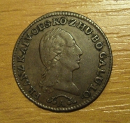 1/4 krejcar  1812 A, 1/1