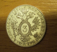3 krejcar 1838 C, 0/0- RR!! 3 krejcar 1838 C, 0/0- RR!!