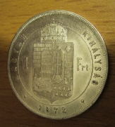 zlatník 1872 K.B., 1/1
