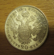 20 krejcar 1855 A,  0/0