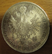 2 zlatník 1887 b.z. +1/1