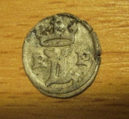 Černý peníz  Ludvík I., 1+