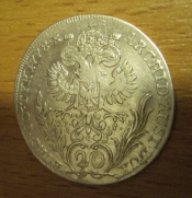 20 krejcar  1778 Hall, -1/1-