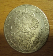 20 krejcar  1778 Hall, -1/1