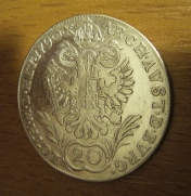 20 krejcar  1790 G, -1/1-  R!