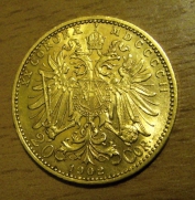 20 corona  1902 b.zn. -0/1