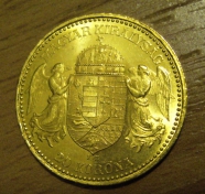 20 corona  1892 K.B.,  -0/1+