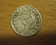 2 krejcar  1715 F.A. Harrach,  -0/1 R!!!