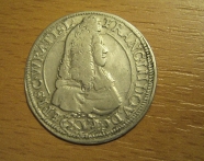 XV krejcar 1694, Vratislav, 2/1- R!!!