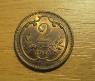2 Heller  1914 b.z. RL!!!