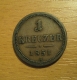 krejcar  1851 A, -1/1- !!!