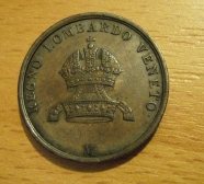5 centesimi 1849 M, -0/0- RR!!